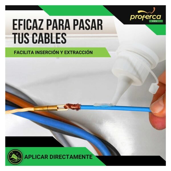 Pack ahorro | X3 Gel Pasacables Proferca | 3000ml Gel pasacables profesional transparente - Imagen 7